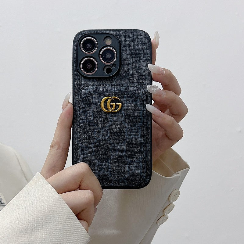 Premium Card Bag Classic iPhone Case