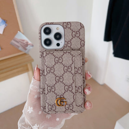Premium Card Holder iPhone Case
