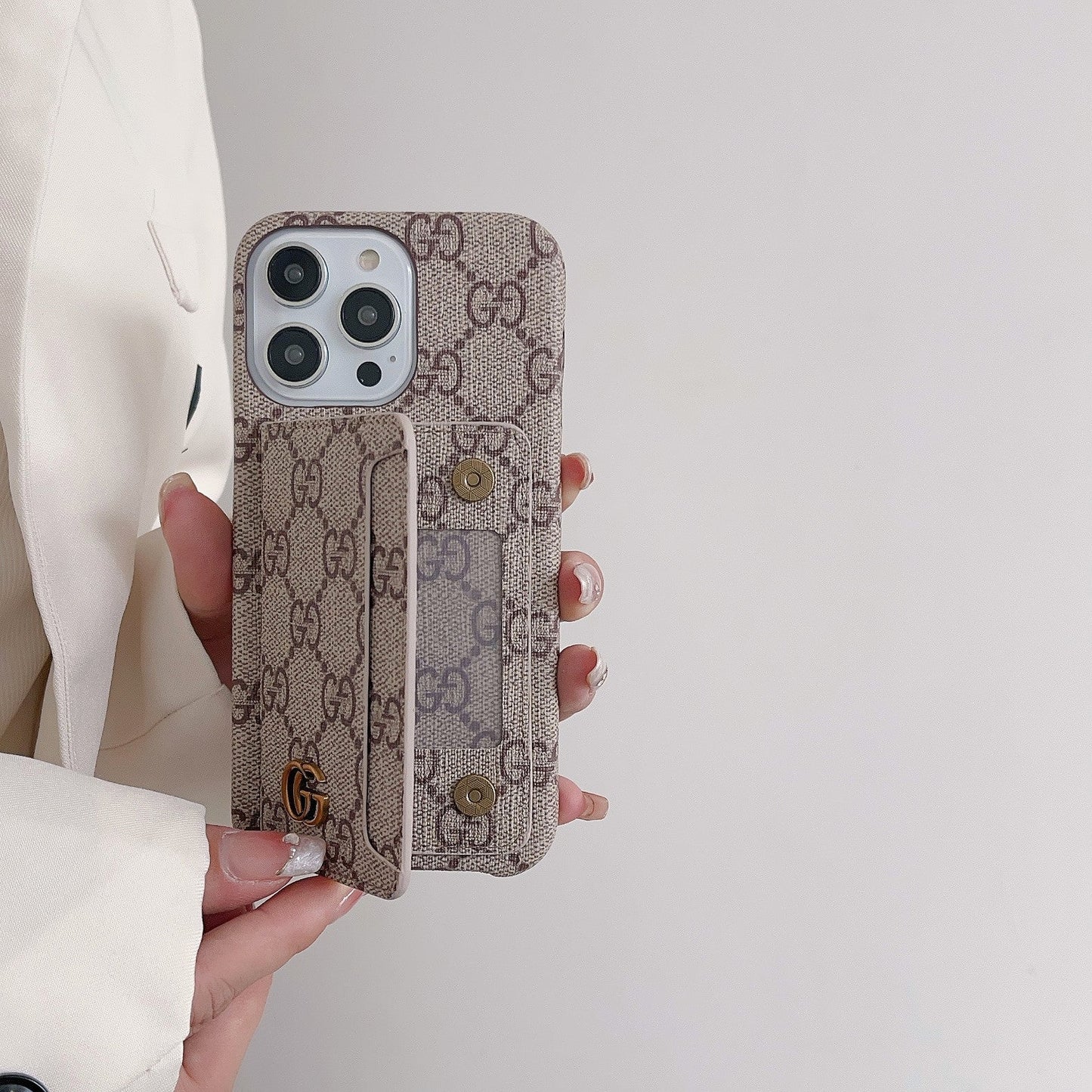Premium Card Holder iPhone Case