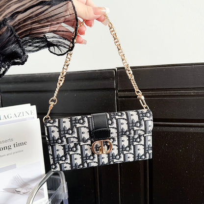 Fashion Bag Scarves Chain iPhone Case