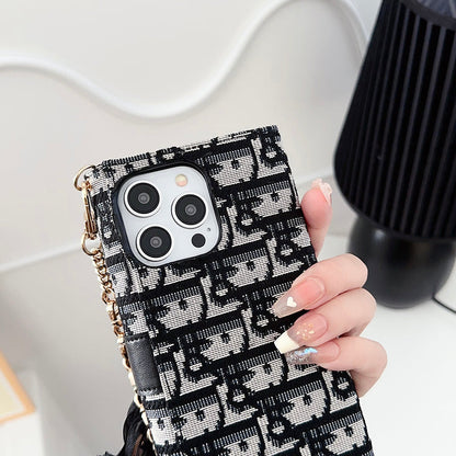 Fashion Bag Scarves Chain iPhone Case