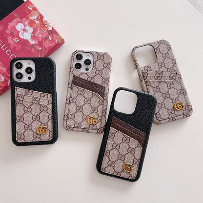 Premium Card Bag Classic iPhone Case