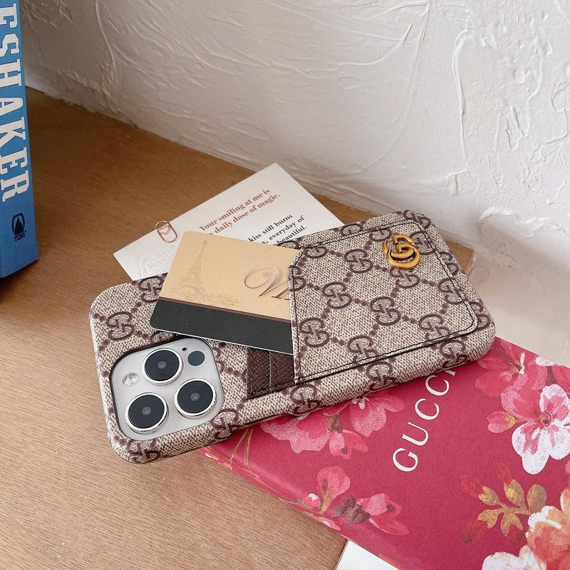 Premium Card Bag Classic iPhone Case