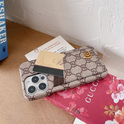Premium Card Bag Classic iPhone Case