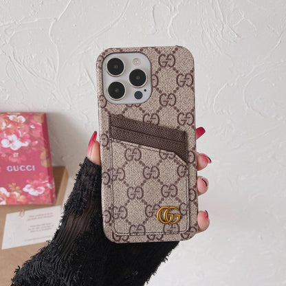 Premium Card Bag Classic iPhone Case
