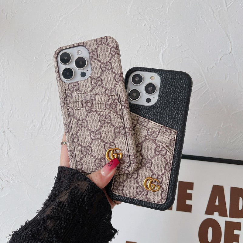 Premium Card Bag Classic iPhone Case