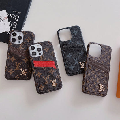 Luxury Card Bag Classic iPhone Case