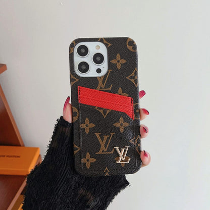 Luxury Card Bag Classic iPhone Case