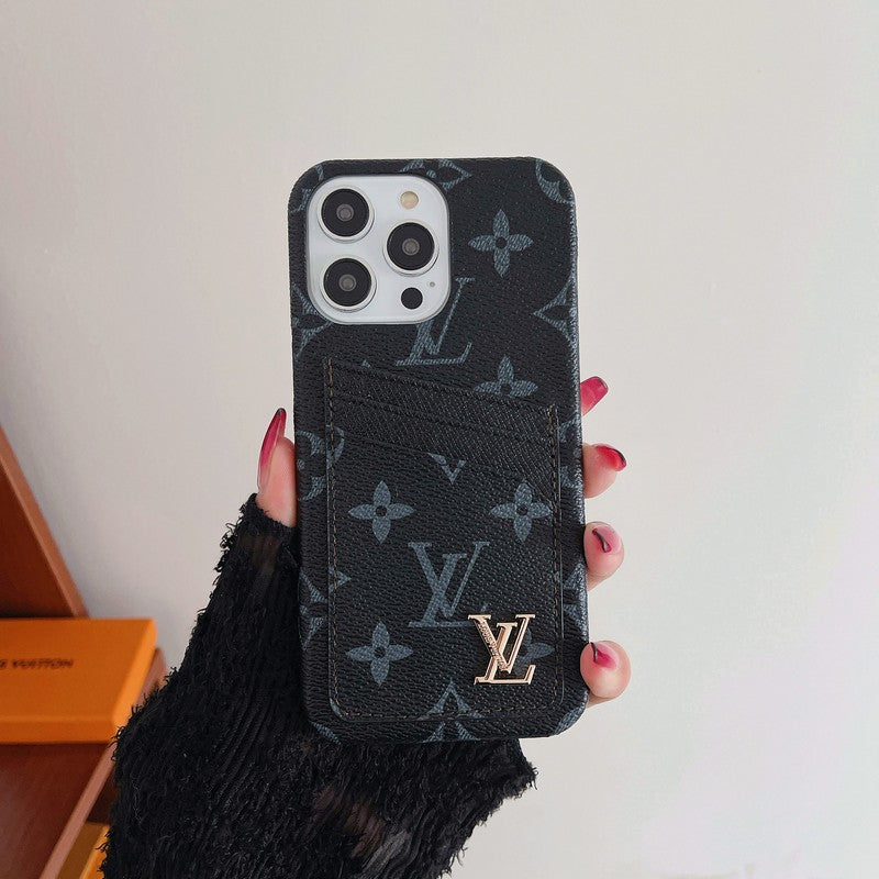 Luxury Card Bag Classic iPhone Case
