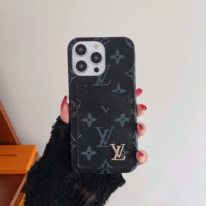 Luxury Card Bag Classic iPhone Case