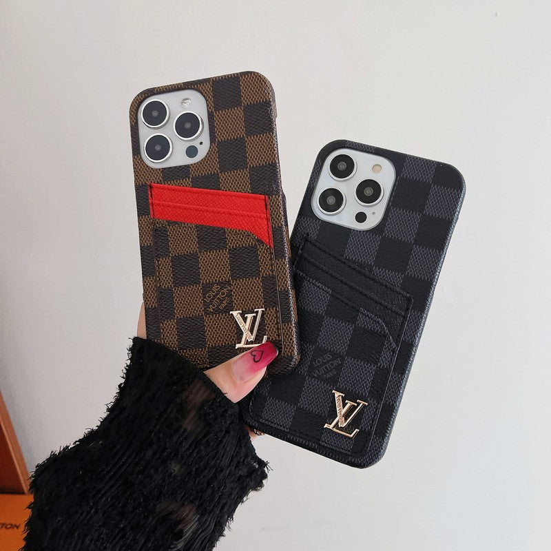Luxury Card Bag Classic iPhone Case