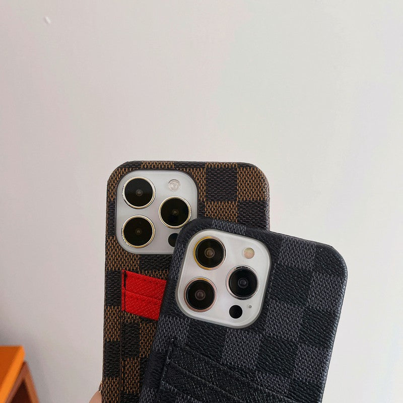 Luxury Card Bag Classic iPhone Case