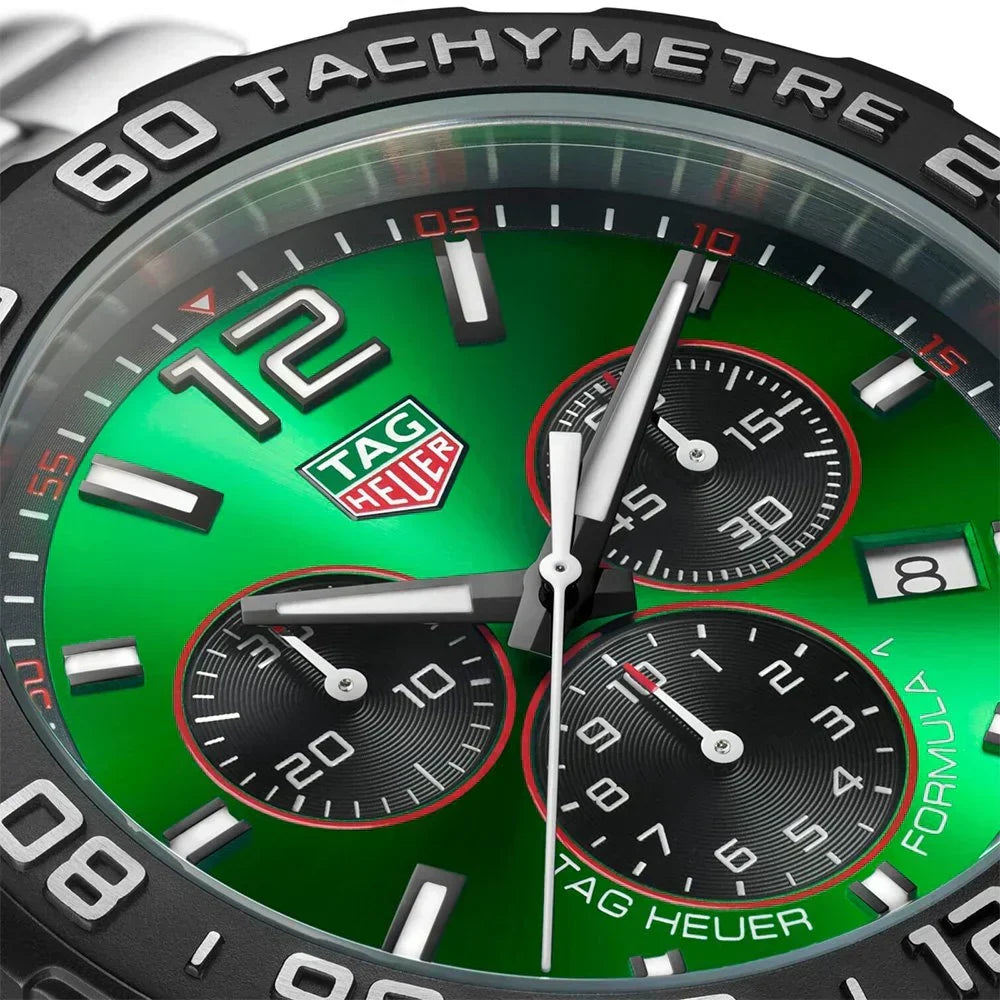 Tag Heuer Formula 1 Chronograph Men's Green Watch