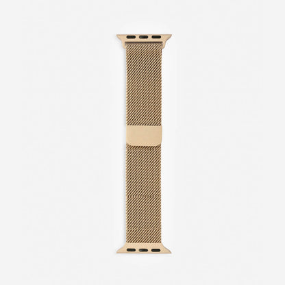 Milanese Loop Apple Watch Band - Vintage Gold