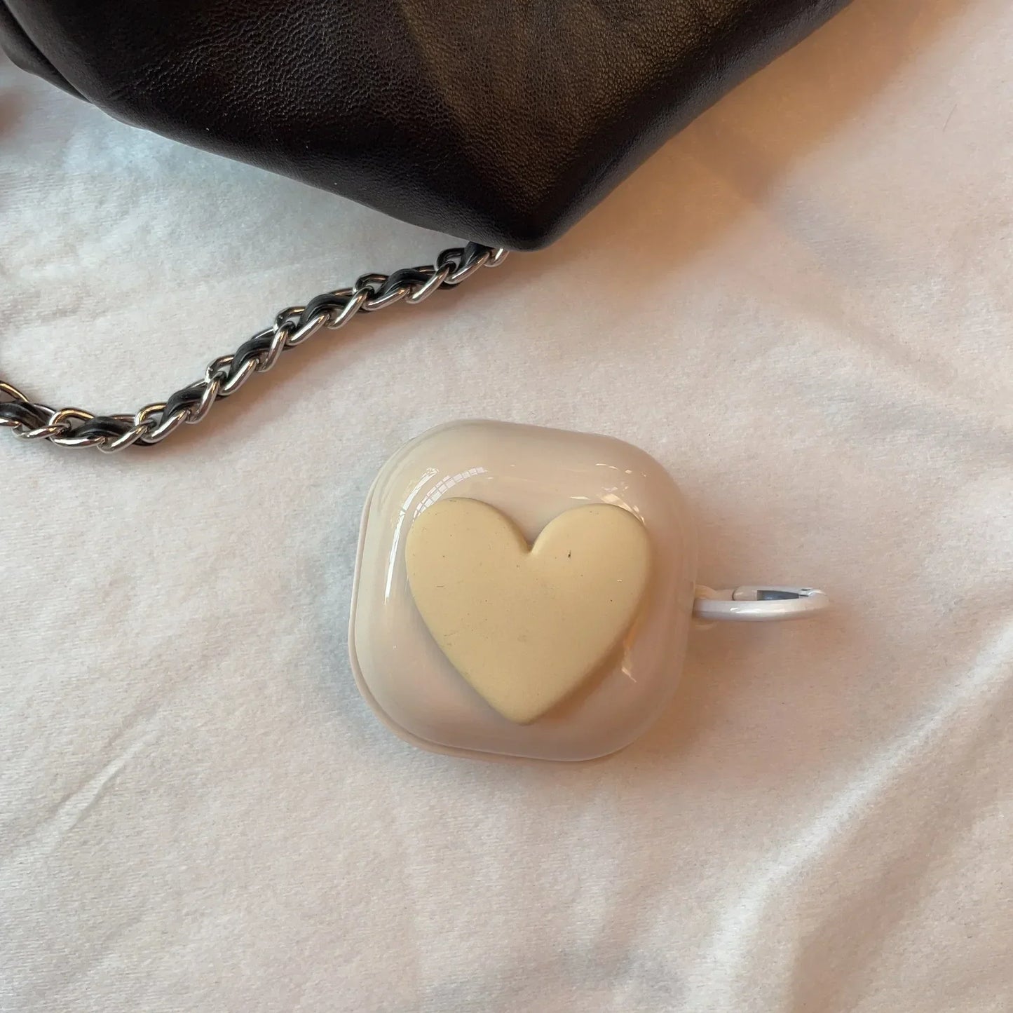 For Samsung Galaxy Buds Case Cute Heart Earphone Cover