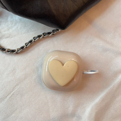 For Samsung Galaxy Buds Case Cute Heart Earphone Cover