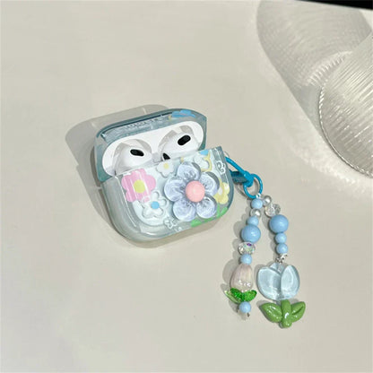 Flower Case For AirPods 1 2 3 Cover