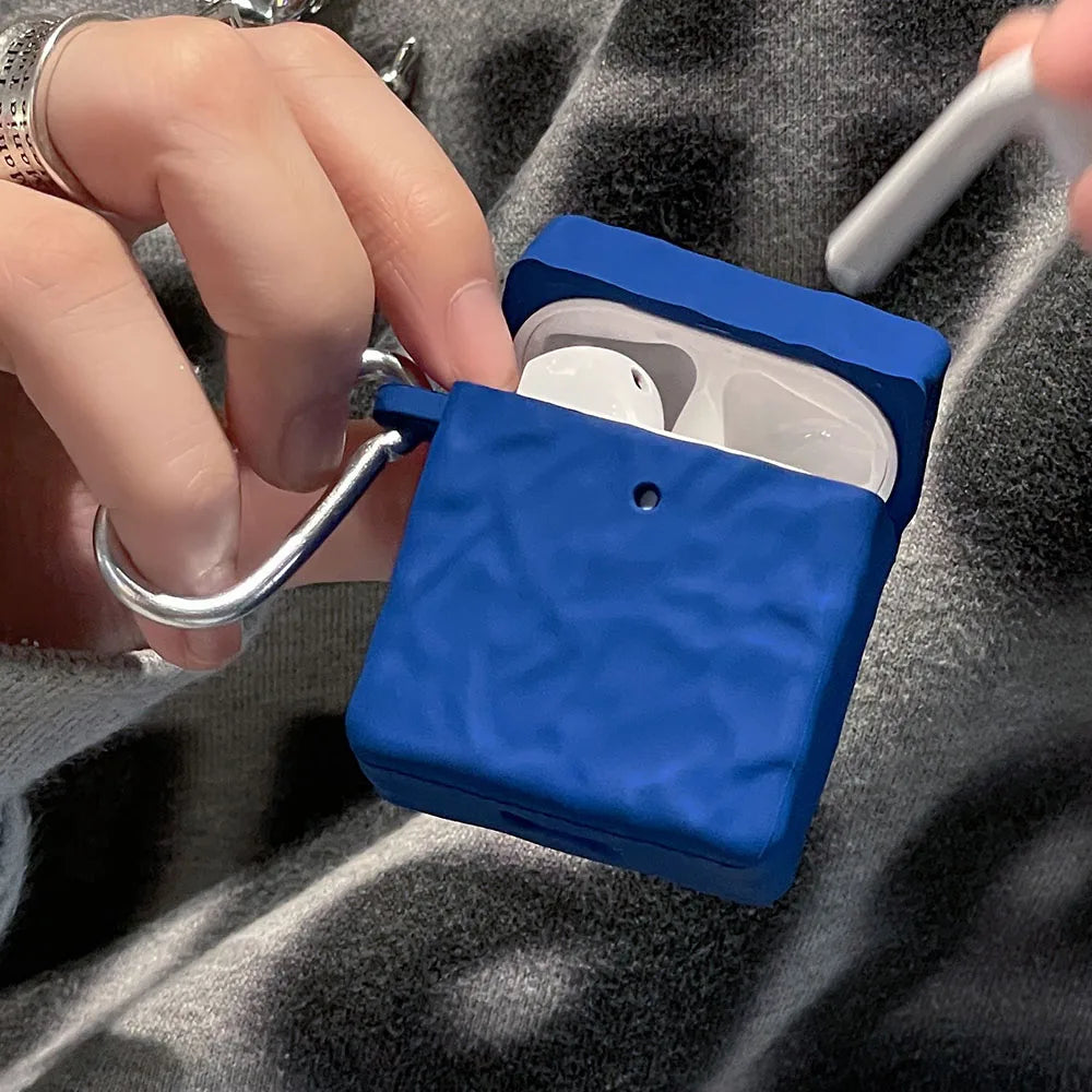 Silver Case for AirPods 3 Pro 2 Earphone Case for AirPod 1/2/3 Cover