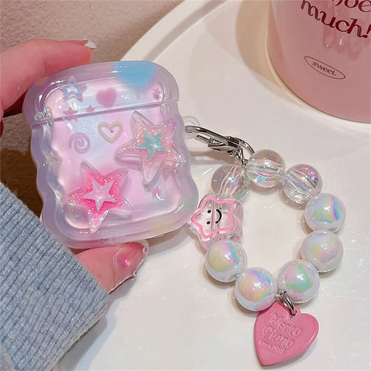 Cute Headphones Case For AirPods 1 2 3 Pro 2