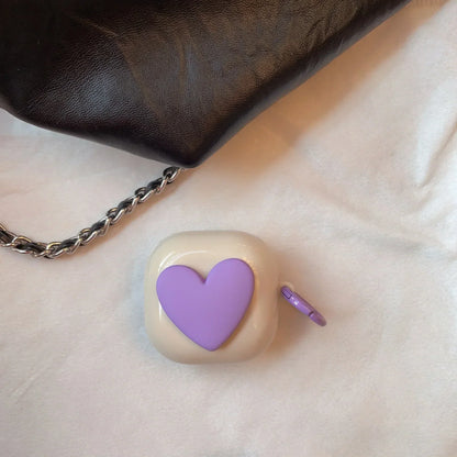 For Samsung Galaxy Buds Case Cute Heart Earphone Cover