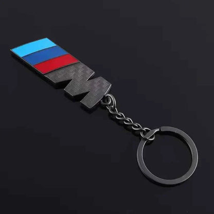 Car Keychain – Handwoven Leather & Zinc Alloy Key Ring