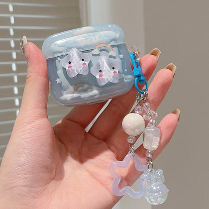 Cute Star Case For Airpods 1 2 3 Pro 2 Cover