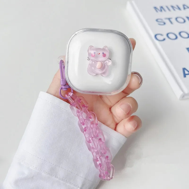 Clear Earbuds Cover For Samsung Galaxy Buds Case