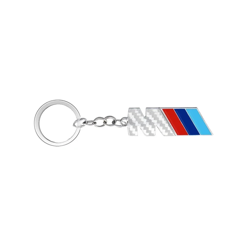 Car Keychain – Handwoven Leather & Zinc Alloy Key Ring