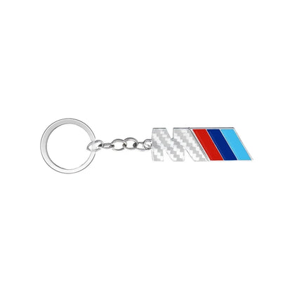 Car Keychain – Handwoven Leather & Zinc Alloy Key Ring