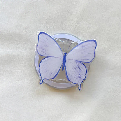 Cute Butterfly Magsafe Magnetic Phone Griptok Phone Holder Stand