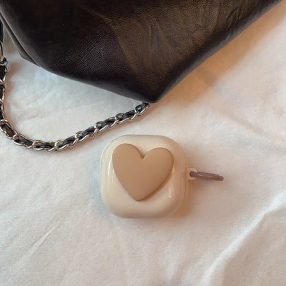 For Samsung Galaxy Buds Case Cute Heart Earphone Cover