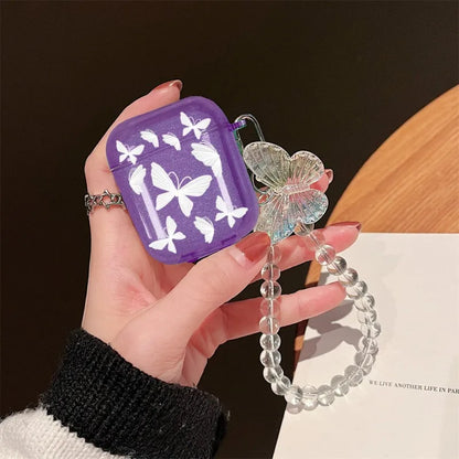 Earphone Case for Apple airpods 1/2 /3 For Airpods Pro 2nd Earphone Case With Keychain
