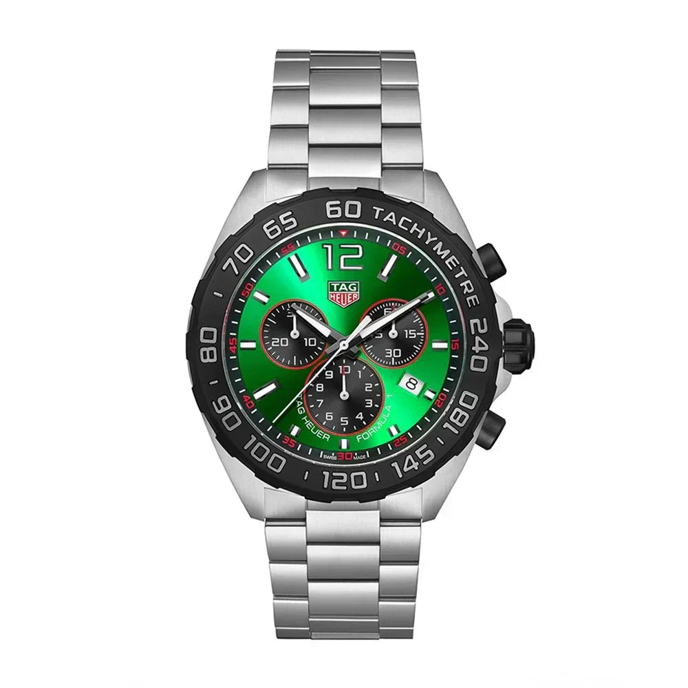 Tag Heuer Formula 1 Chronograph Men's Green Watch