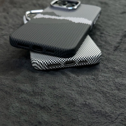 MagSafe-Compatible Phone Case with Abstract Pixel Design