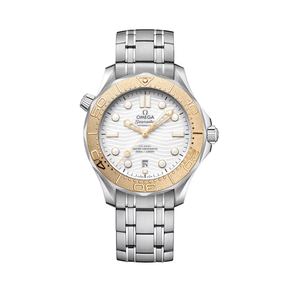 Seamaster Diver 300M Paris 2024 Olympics Edition 42mm - White on Bracelet