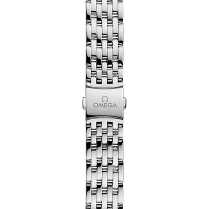 De Ville Prestige Diamonds Quartz 27.5mm - White, Mother-of-Pearl on Bracelet