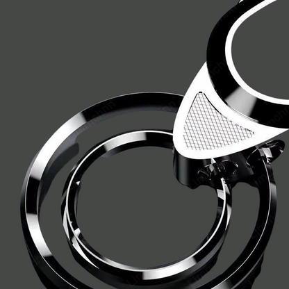 Sleek High-Shine Metal Keychain