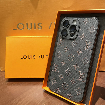 Vintage Envelope-Style Leather Phone Case