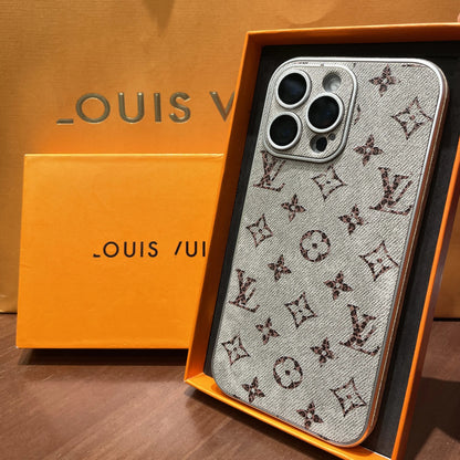 Vintage Envelope-Style Leather Phone Case