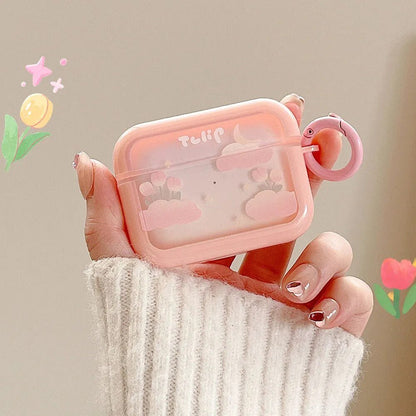 AirPods 3 1 2 Pro Earphone Cover Keyring Soft Silicone Protective Cases