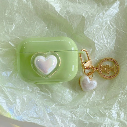AirPods 3 1 2 Pro Earphone Cover Keyring Soft Silicone Protective Cases