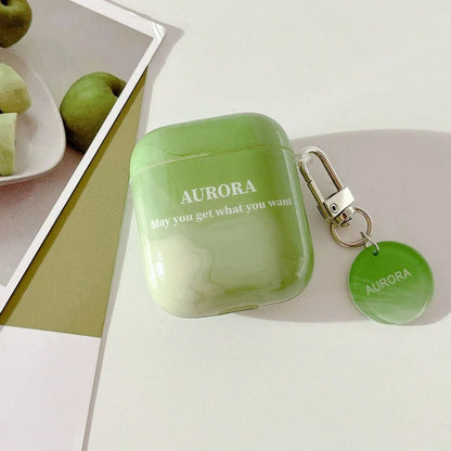 AirPods 3 1 2 Pro Earphone Cover Keyring Soft Silicone Protective Cases