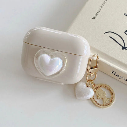 AirPods 3 1 2 Pro Earphone Cover Keyring Soft Silicone Protective Cases