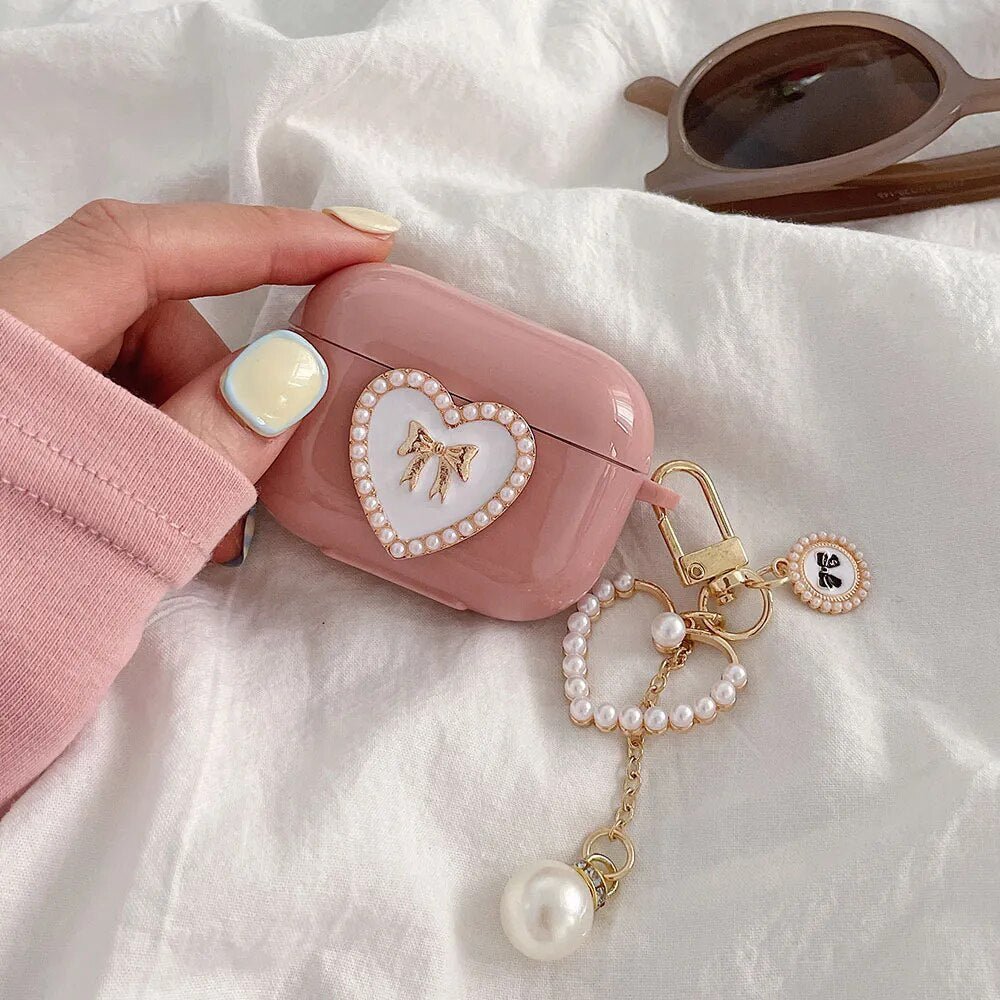 AirPods 3 1 2 Pro Earphone Cover Keyring Soft Silicone Protective Cases