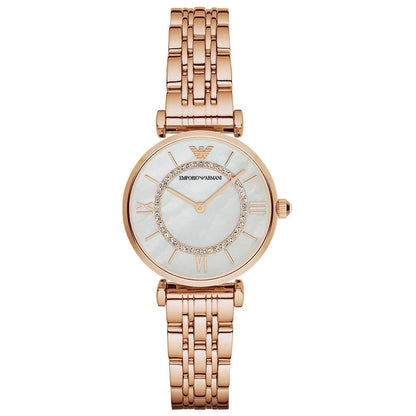 Emporio Armani Ladies Rose Gold Watch