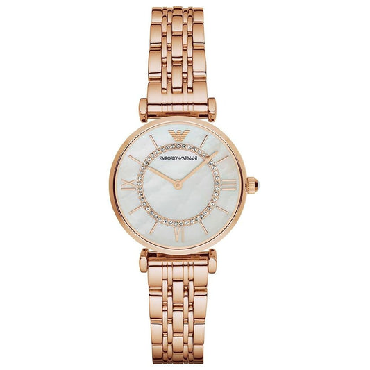 Emporio Armani Ladies Rose Gold Watch