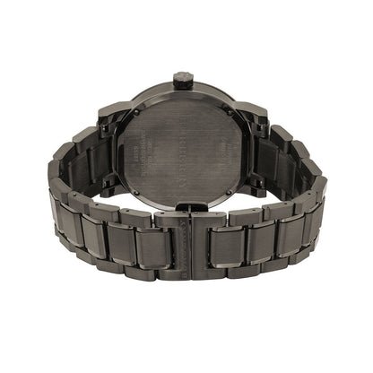 Burberry Men's Gunmetal Grey Chronograph 42mm Watch