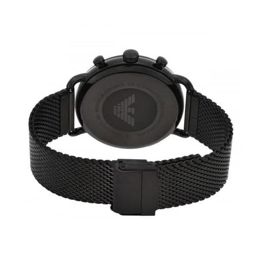 Emporio Armani Men's Aviator Black Watch