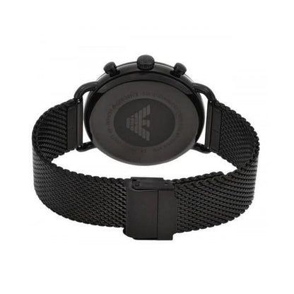 Emporio Armani Men's Aviator Black Watch