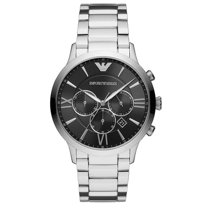Emporio Armani Men's Black Chronograph Watch
